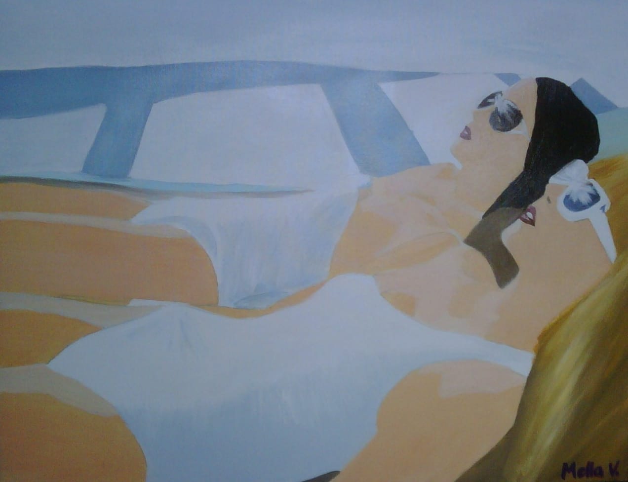 Jet-set, oil on canvas, 50x40cm, 2009 (private collection, Italy)