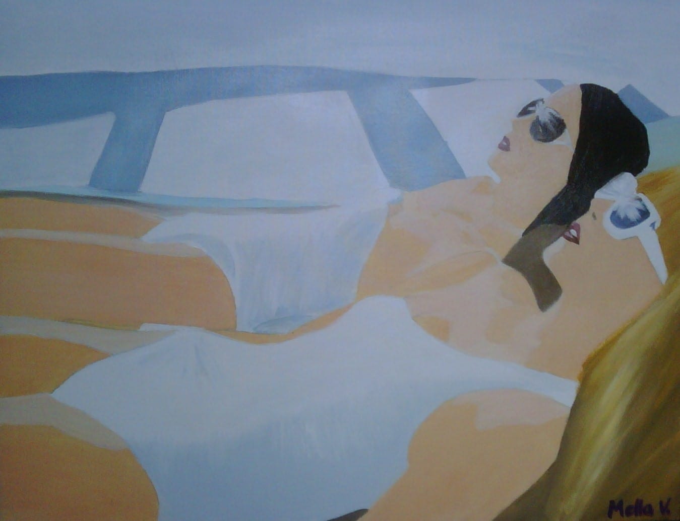 Jet-set, oil on canvas, 50x40cm, 2009 (private collection, Italy)