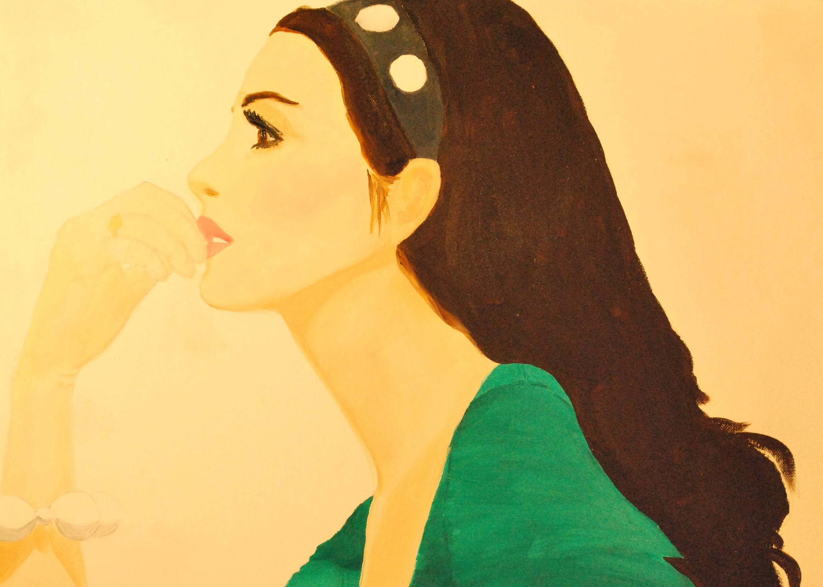 Woman, oil on canvas, 50x40cm, 2009 (private collection, Italy)