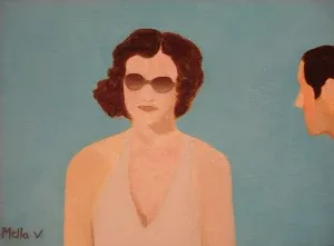 team spirit, oil on canvas, 30x20cm, 2009 (private collection, France)